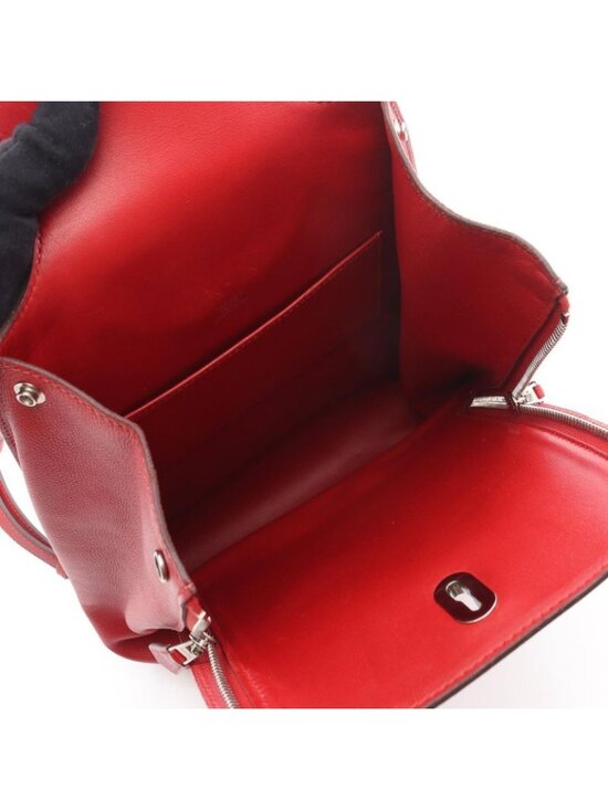 Hermes Backpack a Dos Rouge Casac Leather Sac Kazak Red main image 9